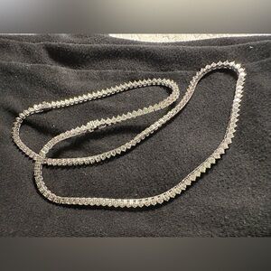 Diamonique Epiphany Tennis Necklace